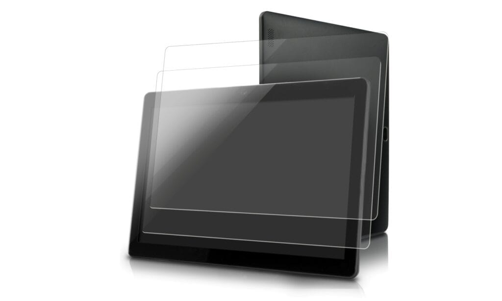 Ce tip de folie de protecție este mai bun pentru tine: mată sau lucioasă? Vizualizare comparativă între folie de ecran mată și lucioasă pe o tabletă modernă