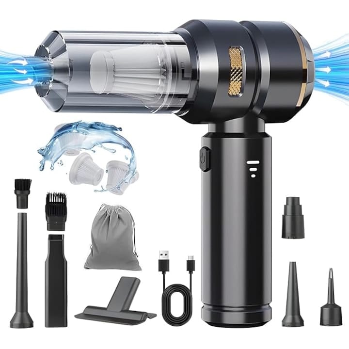 Aspirator Auto de Mana Wireless Portabil 4 in 1 ESL by Essential Level