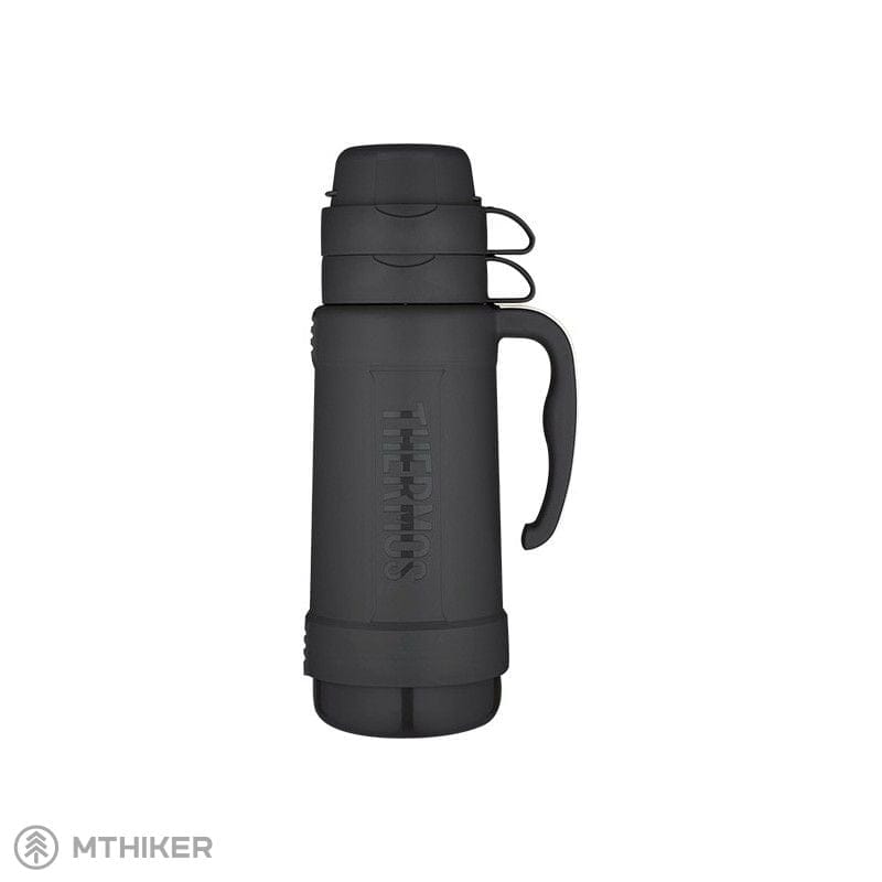 Thermos din sticlă cu două cești