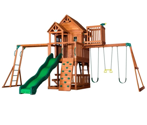 Backyard Discovery Skyfort II Cedar