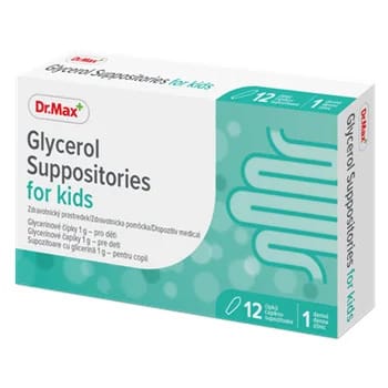 Dr. Max Supozitoare cu glicerina
