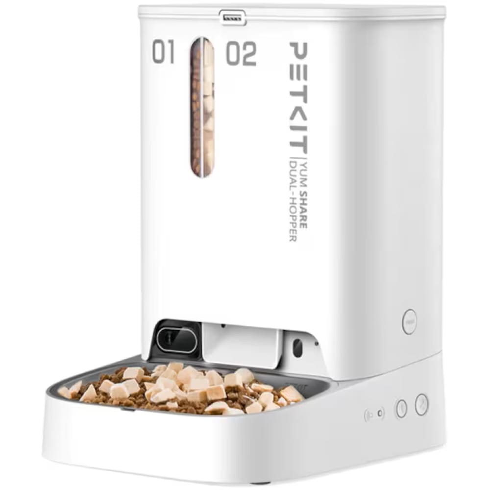 PETKIT YumShare Dual-Hopper with Camera