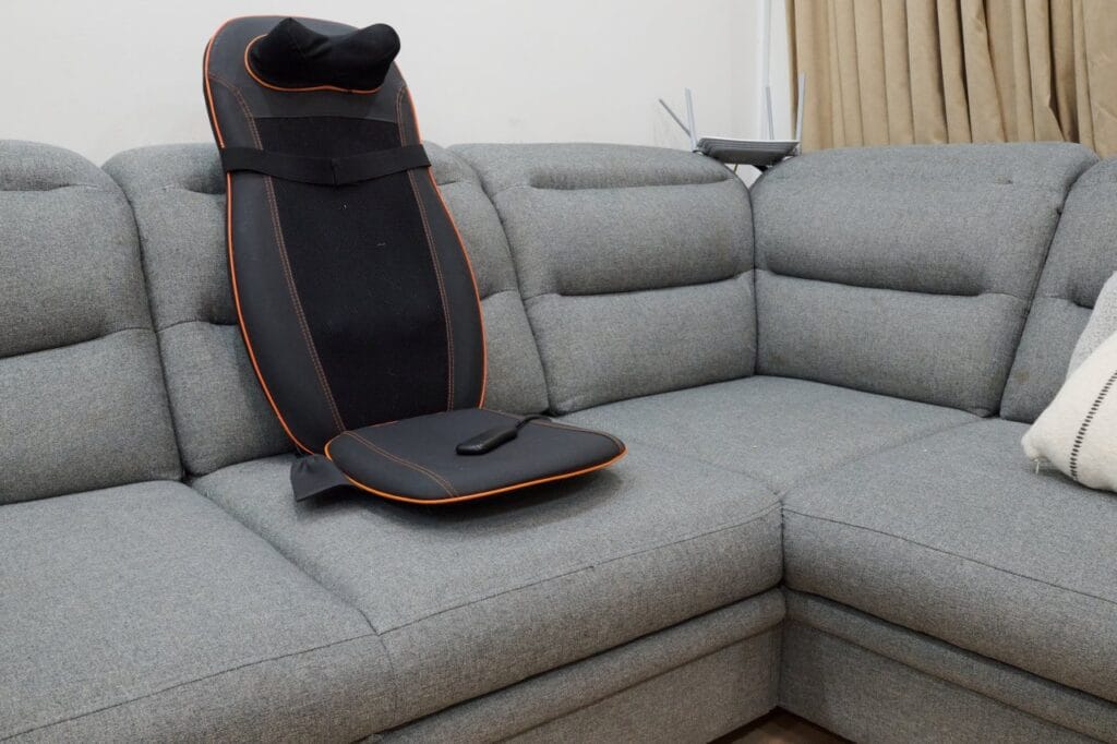 husă de masaj electrică pentru scaun sau canapea, tehnologie modernă pentru relaxare acasă