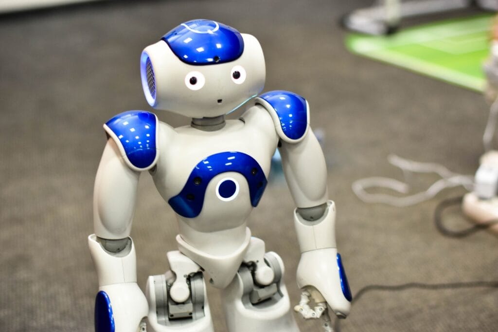 Robot inteligent cu funcții avansate pentru copii robot de jucărie inteligent cu lumini LED, recunoaștere vocală și funcții interactive pentru copii