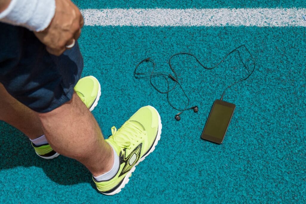 casti in-ear sport confort alergare stabilitate pe ureche pista